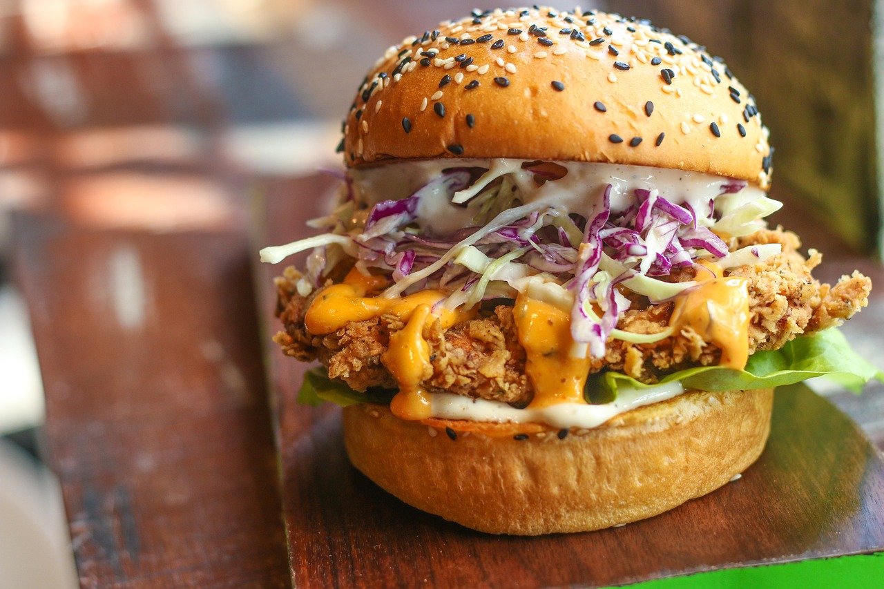 chicken burger, lunch, classic burger-2953388.jpg